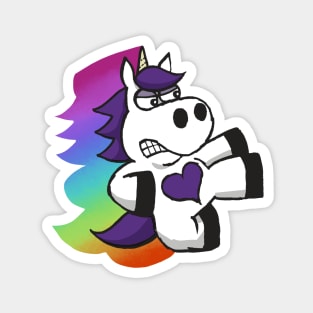 Rainbow Slasher the Unicorn Magnet