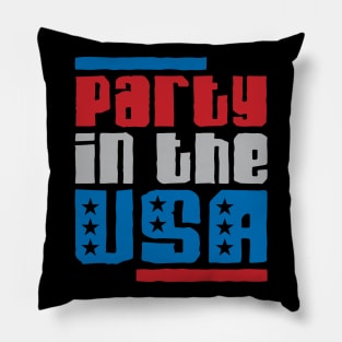 Party in the USA Pillow