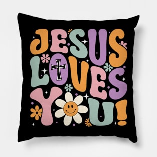 Jesus Loves You Pillow