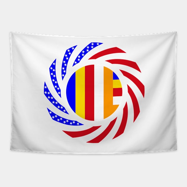 Buddhist Murican Patriot Flag Series Tapestry by Village Values