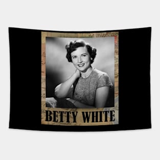 Betty White // Vintage Frame Tapestry