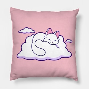 Cloud Cat Pillow