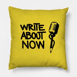 Write About Now Gear Pillow