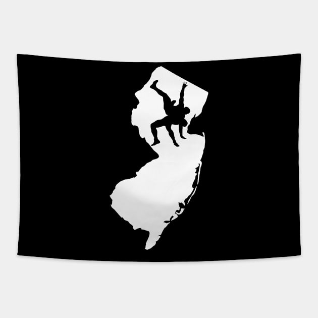 New Jersey Wrestling Tapestry by Ruiz Combat Grappling