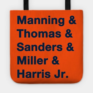 2015 Denver Broncos Blue Tote