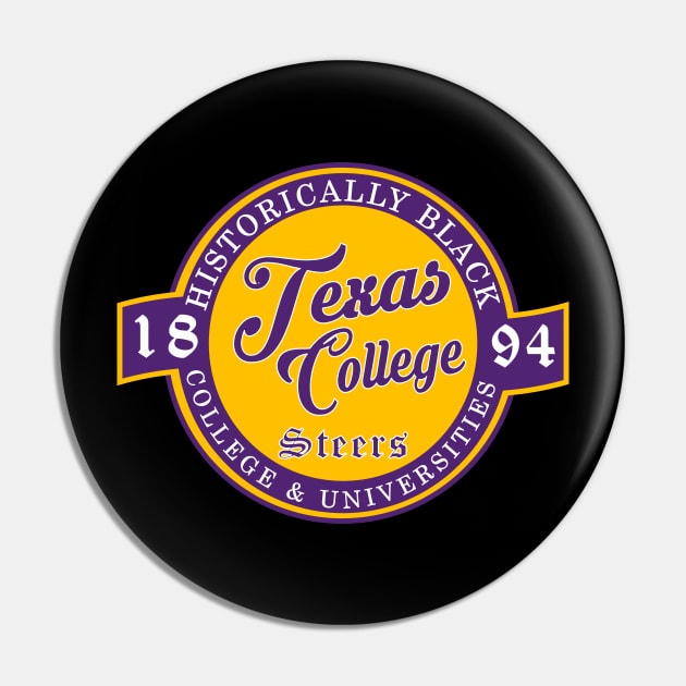 Texas 1894 College Apparel Pin by HBCU Classic Apparel Co