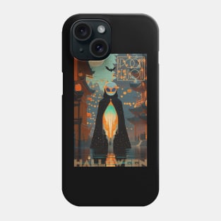 Halloween Spooky Season Nefarious No-Face Phone Case