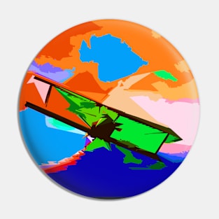 Biplane Aerobatics Pin