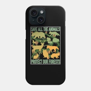 California Wildlife Agencies Protection and Defense of Wildlife and Habitat Phone Case