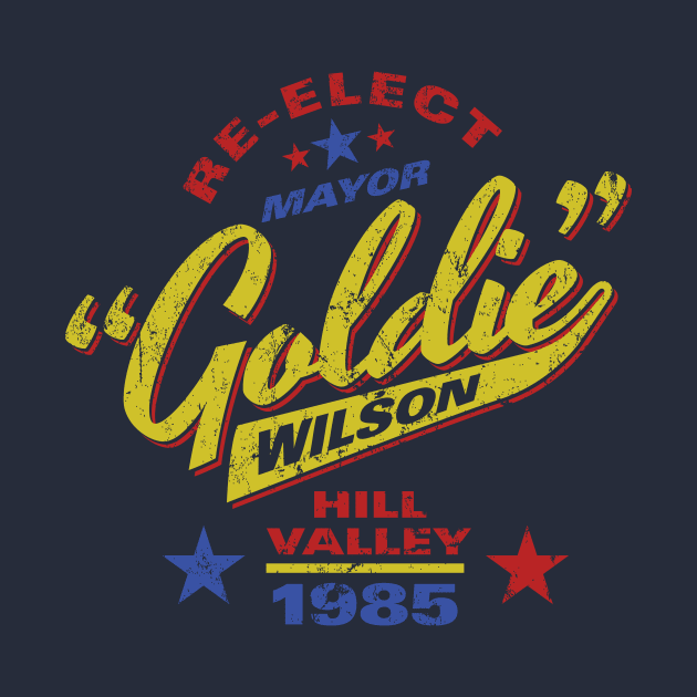 Re-elect Mayor Goldie Wilson by MindsparkCreative