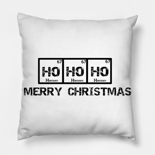 The merry Christmas element Pillow by Samuelproductions19