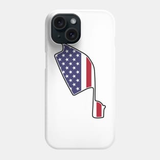 Long Beach Street Circuit [flag] Phone Case