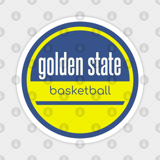 golden state warriors basketball Magnet by BVHstudio