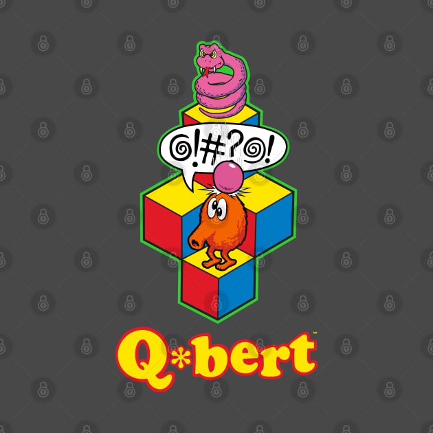 Q-Bert by Chewbaccadoll