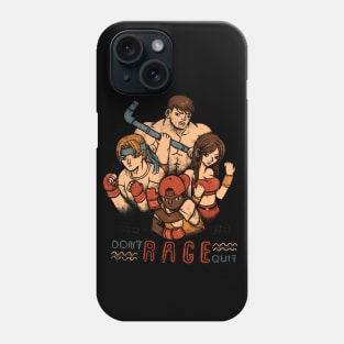 rage quit Phone Case