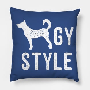 Dog slogan Pillow