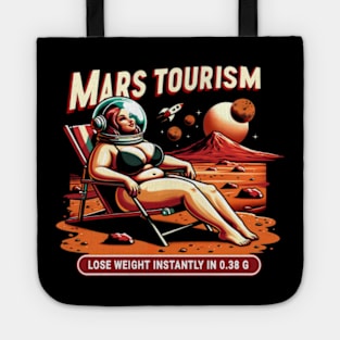 Mars Tourism - vintage Tote