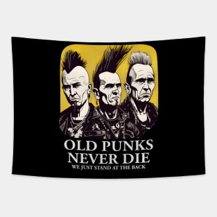 Punk Rock - Old Punks Never Die Tapestry