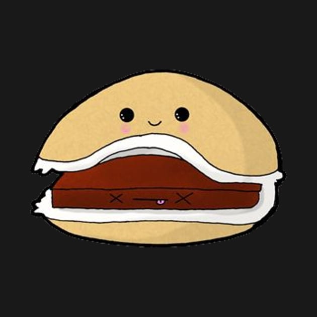 Kawaii Cute Roll N' Sausage by lynney66