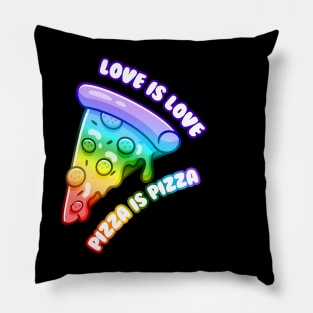 Pizza raimbow Pillow