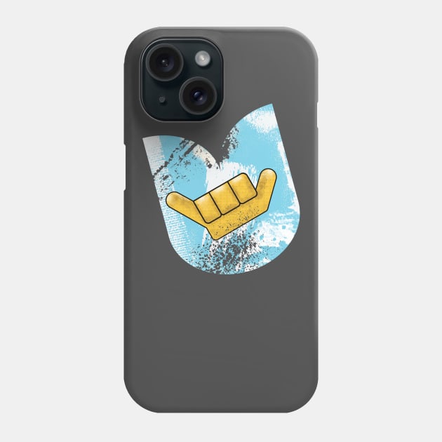 Hang 10 Aloha Hang Loose Grunge Surf Shop Retro Phone Case by lucidghost