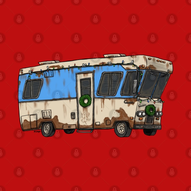 Christmas Vacation RV by mcillustrator