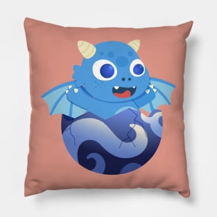 Baby Dragon - Hatched Pillow