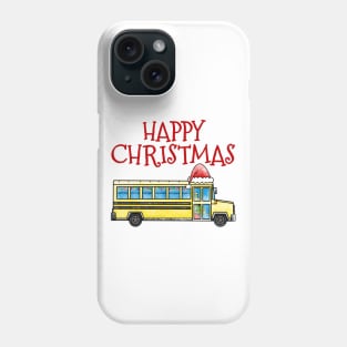 Christmas School Bus Driver Xmas 2022 Phone Case
