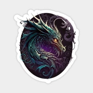 The Mythological Dragon Magnet