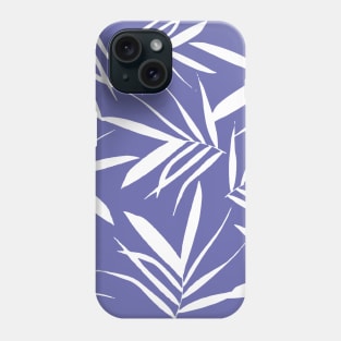 Leaves pattern, leaves, leaf, nature, pattern, digital, illustration, botanical, autumn, fallxmas, summer, painting, tropical, plant, graphicdesign, classic, minimal, decor, acrylic, tropical,  purple, Phone Case