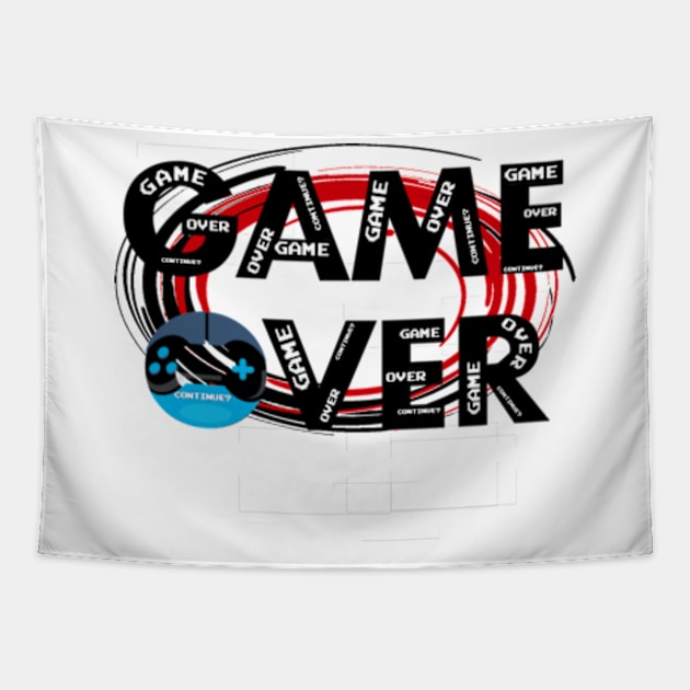 Game over Tapestry by SAN ART STUDIO 