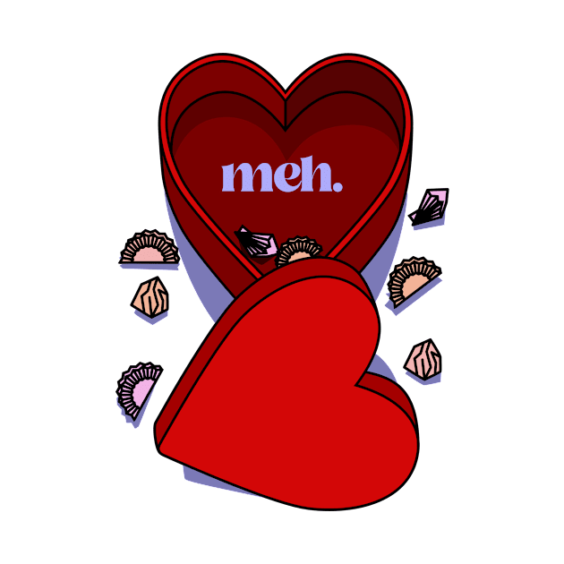 meh - empty valentine chocolate box by WOAT