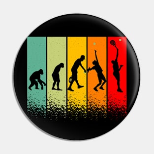 Evolution Tennisman idee cadeau Homme Pin