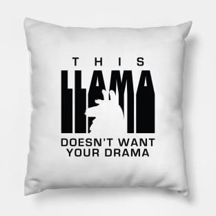 Llama Drama Pillow