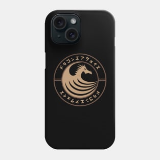 Doc Labs - Dragon Airways (ドラゴンエアウェイズ) - (Brown) Phone Case