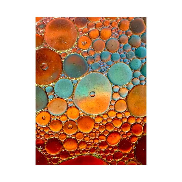 Oil and Water Bubbles by LITDigitalArt