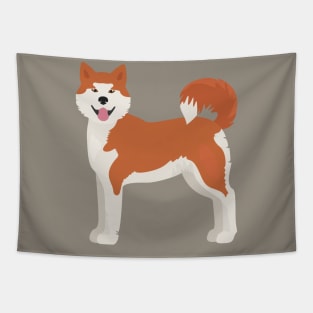 Akita Inu Dog Tapestry