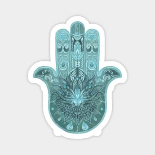 Seaside Hamsa Magnet