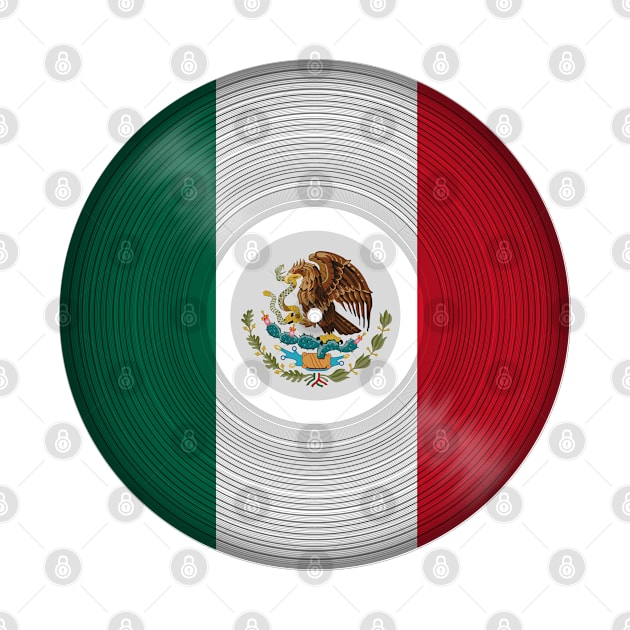 Mexico Music Vinyl Record LP by HappyGiftArt