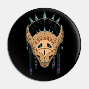 "Anubis Mask" Pin