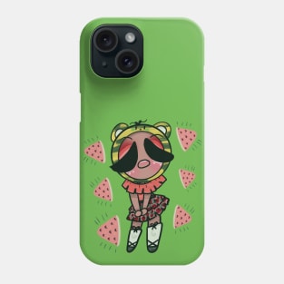 Watermelon whoman Phone Case