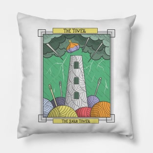 Knitting Sewing Crochet Quilting Knit Crochet Knitter Tarot Pillow