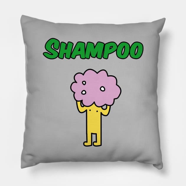 Shampoo | Raimu's practice tee Pillow by PinPom