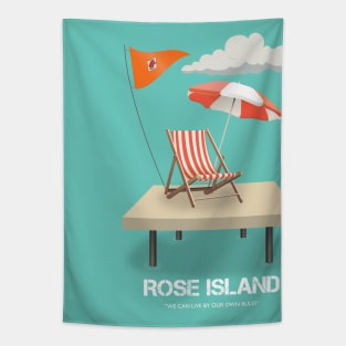 Rose Island - Alternative Movie Poster Tapestry