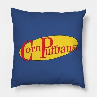 Limited Edition Seinfeld Inspired Corn Puffians Logo Pillow