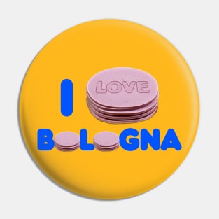 I Love Bologna Pin