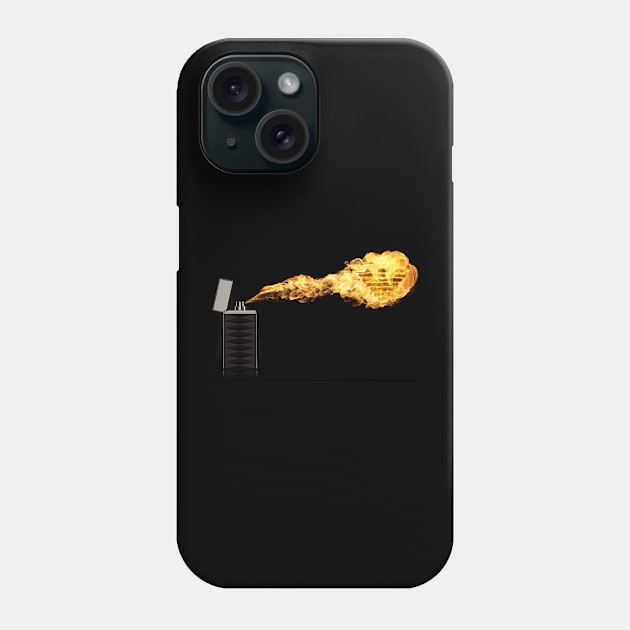 Ignite the Fire Phone Case by Artistic Echo