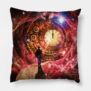 Time And Space Pillow