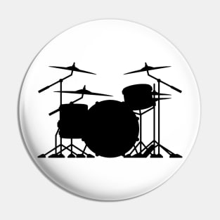 Minimalist Drums Pin