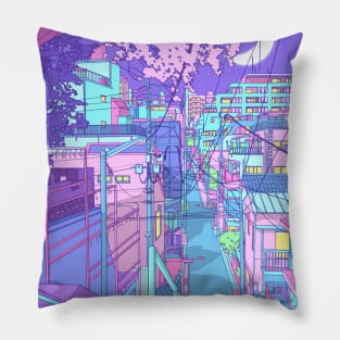 Japan Street Pillow